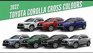 2022 Toyota Corolla Cross – All Color Options – Images | AUTOBICS