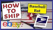 How To Ship a Baseball Bat | Easy, Fast & Cheap | USPS Priority Mail Shipping Medium Mailing Tube