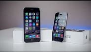 iPhone 6 vs. iPhone 5s - Design Comparison (Space Grey)