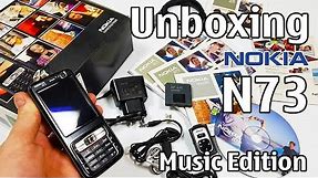 Nokia N73 Music Edition Unboxing 4K with all original accessories Nseries RM-133 review