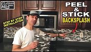 How To Install Peel & Stick Backsplash Tile (Phillips Vision: Episode - 49)