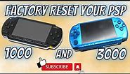 HOW TO FACTORY RESET YOUR PSP (May 2024)