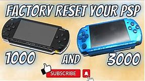 HOW TO FACTORY RESET YOUR PSP (April 2024)