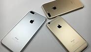 iPhone 7 Plus (Gold/Silver) Comparison w/ Gold 6s