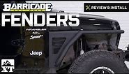 Jeep Wrangler Barricade Fenders (1997-2006 TJ) Review & Install