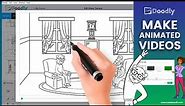 Easy Whiteboard Animation Video Maker Software | Doodly Tutorial 2024
