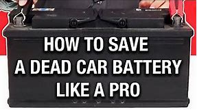 The Quick And Easy Way To Bring Your Dead Car Battery Back To Life