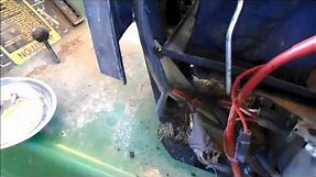 Repairing the Charging System on a John Deere 175 Lawn Tractor