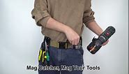 Healvaluefit MagCatcher, Magnetic Belt Tool Holder, Heavy Duty Magnetic Tool Belt Clip, Screwdriver Bits Hardware Holder, Tool Belt Accessories