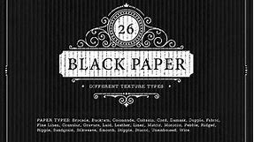 26 Black Paper Background Textures ~ Textures.World