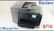 HP OfficeJet Pro 8710 Wireless All-in-One Inkjet Printer Review