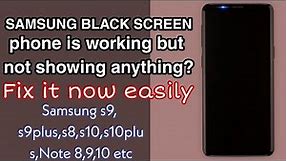 How to fix black screen problem on Samsung // Fix Samsung black screen problem,s9,note8,note9,note10