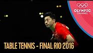 Men's Singles Table Tennis Final - Full Match | Rio 2016 Replays