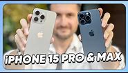 iPhone 15 PRO y PRO MAX primeras impresiones!!!!