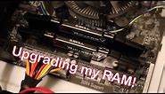 Installing G. Skill Ripjaws V Series 16GB! (Memory Ram DIY)