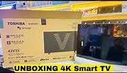 Toshiba Led 43 inch Unboxing || Toshiba Led unboxing 2023 || 43 inch Android smart tv || Android tv