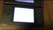 Nintendo DS Lite - On, low battery (red light), off