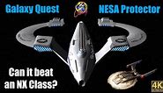 NEW Galaxy Quest Protector VS NX-01 Enterprise - 4K Star Trek Ship Battles - Bridge Commander