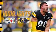HIGHLIGHTS: Steelers defeat Ravens 17-10 in Week 5 | Pittsburgh Steelers