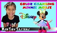 Disney Jr. Rainbow Dazzle Minnie Mouse | Kid Toy Review | KidToyTesters
