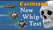 Testing new Castlevania chain whips (Morningstar and Vampire Killer)