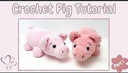 Easy Crochet Pig (Tutorial Part 1) | Free Amigurumi Animal Pattern for Beginners