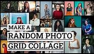 How to Make a Random Photo Grid Collage