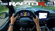 2023 Ford F-150 Raptor R Supercharged V8 POV Drive