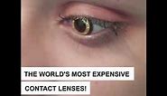 Gold plated eye lens | 24 carat gold