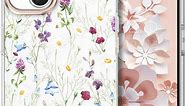 Amazon.com: zelaxy Compatible with iPhone 15 Flower Case, Soft & Flexible TPU Shockproof Cover Flower Garden Patterns Full Body Protective Floral Phone Case for iPhone 15 6.1" 2023 (Garden) : Cell Phones & Accessories
