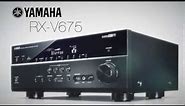 Yamaha RXV675BL Overview