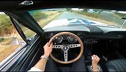 1967 Ford Mustang Coupe 289 V8 T5 Manual - POV Test Drive & Walk-around | Fully Restored