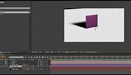 How to create transparent shadow catcher layer in After Effects CS6