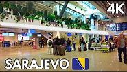 Sarajevo International Airport 🇧🇦| 4K | Bosnia | Airport Walking Tour