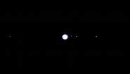 Galilean Moons of Jupiter Timelapse