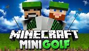 Minecraft Mini-Golf!! PUFFER FISH OP!