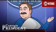 Cartoon Pillow Guy Mike Lindell Introduces Himself to the Press | Our Cartoon President | Season 2