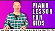 Piano Lessons for Kids: START HERE - Easy & Fun Tutorial for Beginners #piano #kids
