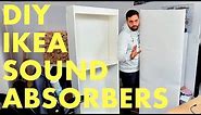 How To Build Acoustic Sound Absorbers - just 30$ DIY IKEA Hack