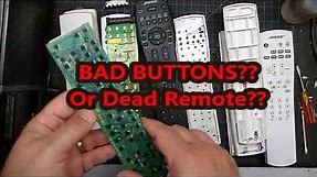 Troubleshoot and repair old BOSE remotes