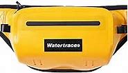 Waterproof Fanny Pack Snorkeling Bag Waist Bag For Canoe Kayaking Rafting Surfing Swimming Boating Storage Pack Paddle Board (Yellow)