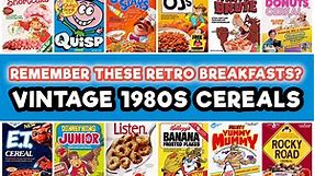 Awesome 80s cereal, including old brands & cool flavors you probably forgot! - Click Americana
