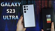 Samsung Galaxy S23 ULTRA (Sky Blue) | Unboxing + First Impressions