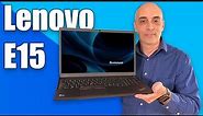 Lenovo ThinkPad E15 Gen2 - Impressions