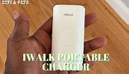 IWalk Portable Apple Watch & IPhone Charger! Easy to Use
