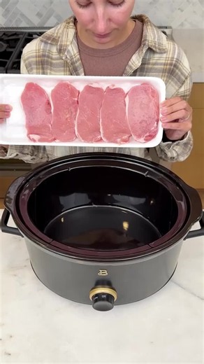 Easy Family Dinner #recipe #easyrecipe #Foodie I make crockpot pork chops and an enhanced stuffing side.