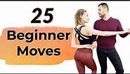 25 BEGINNER BACHATA MOVES YOU MUST KNOW!