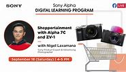 Shoppertainment with A7C and ZV-1