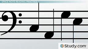 Bass Clef | Definition, Reading & Practice