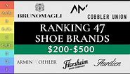 Ranking Best Men's RTW Shoes, $200-500 (47 BEST & WORST Brands!)